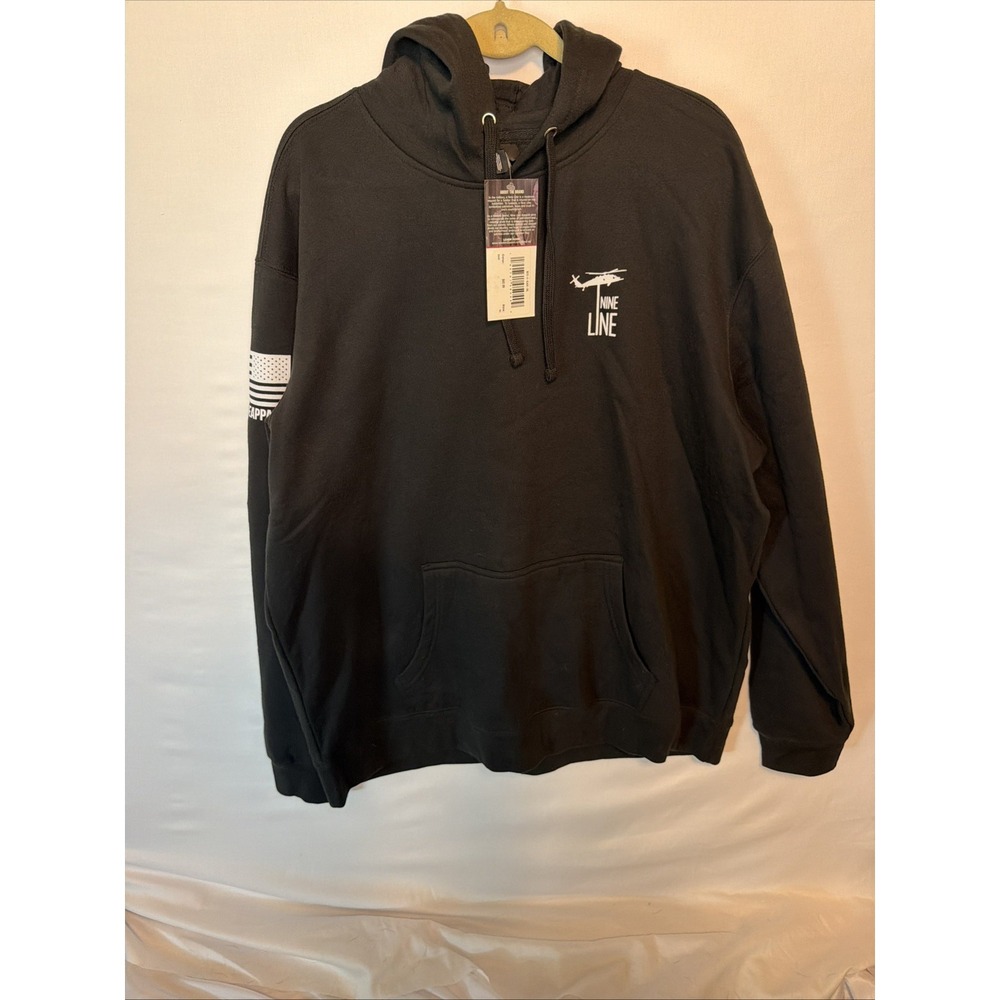 Land Of The Free Because Of The Brave District Hoodie XXL